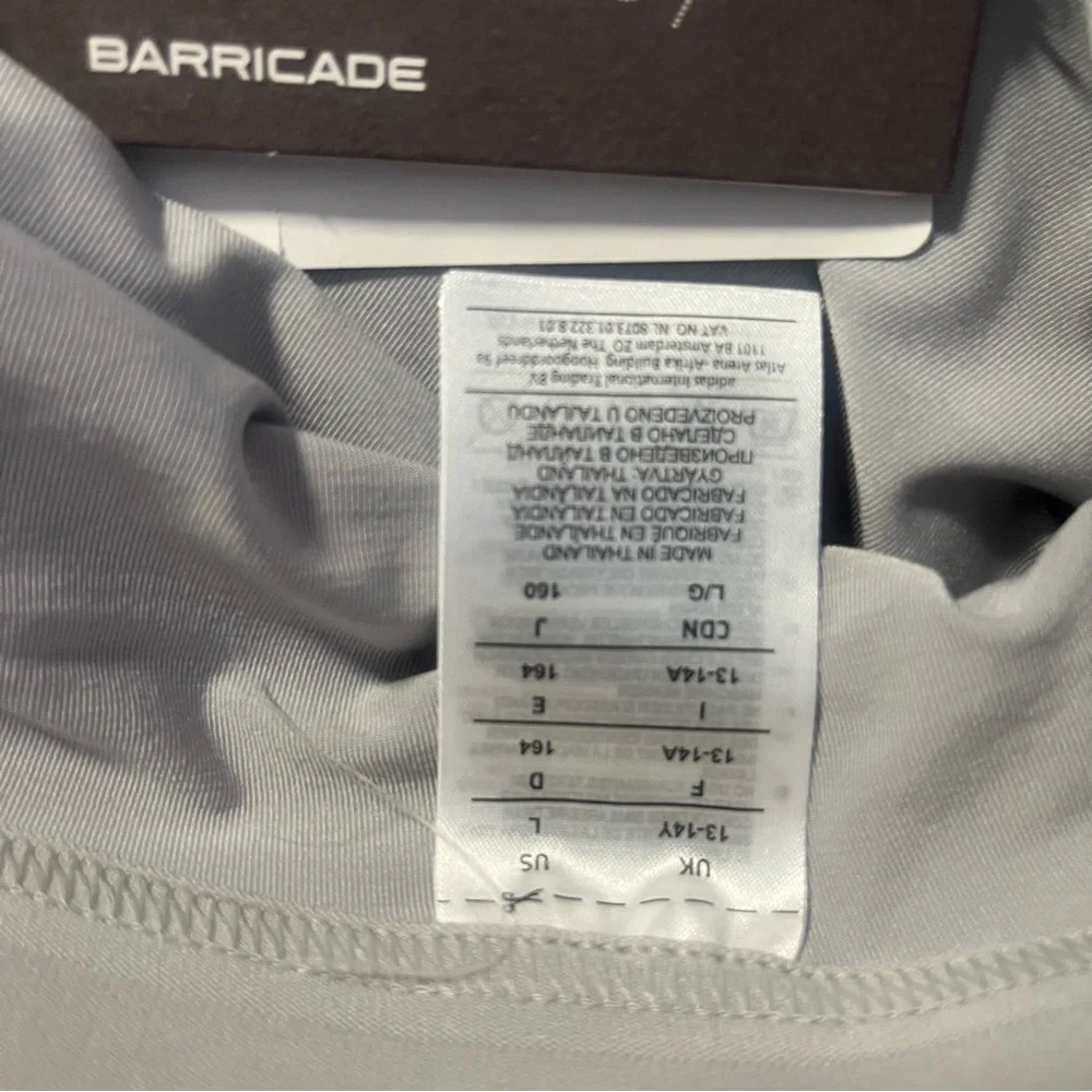 Adidas Barricade by Stella McCartney Floral Court Tennis Skirt/Skort Sz L Youth - Picture 9 of 9